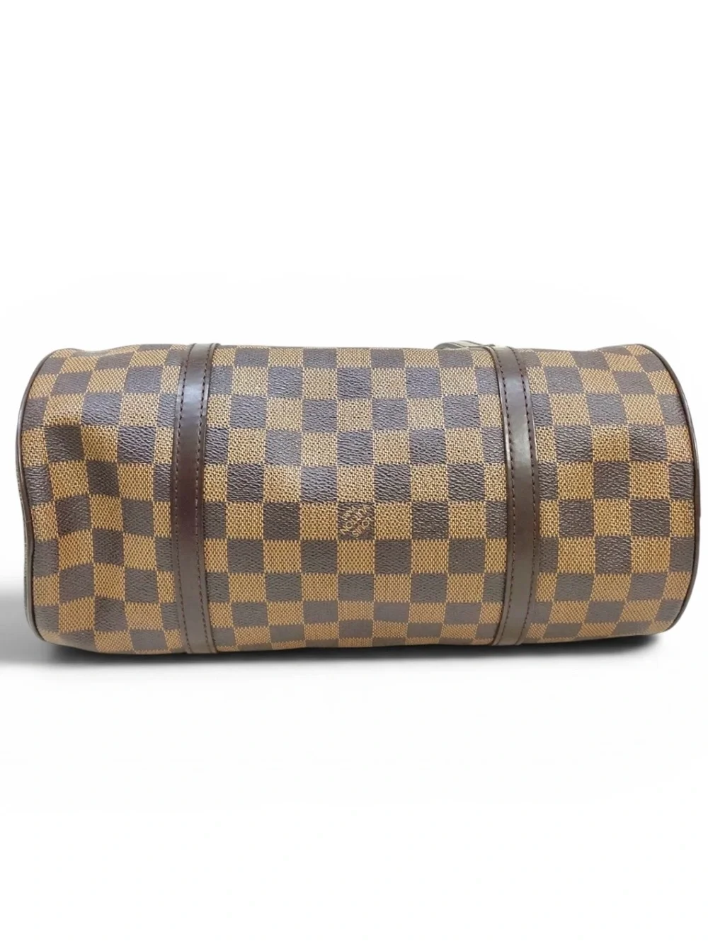 Louis Vuitton Damier Ebene Papillon 30 Vintage Shoulder Bag.
